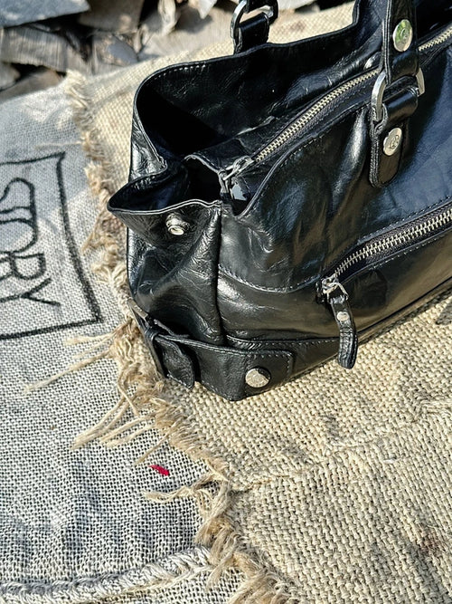 Torebka jamnik Adax do ręki lub na ramię – 100% skóra naturalna, po profesjonalnej renowacji koloru