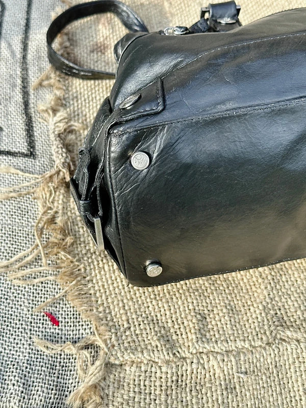 Torebka jamnik Adax do ręki lub na ramię – 100% skóra naturalna, po profesjonalnej renowacji koloru