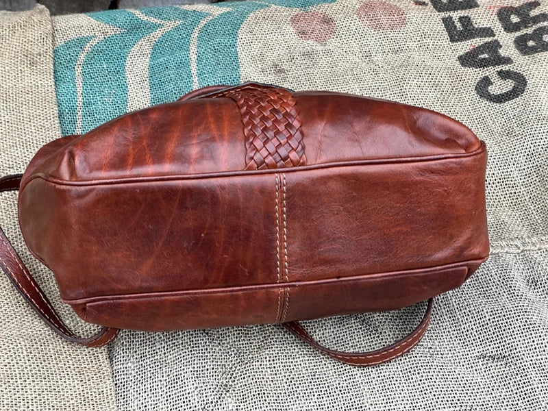 Torebka The Bridge Vintage do ręki lub na ramię – 100% skóra naturalna, stan idealny