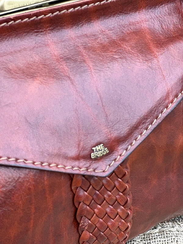 Torebka The Bridge Vintage do ręki lub na ramię – 100% skóra naturalna, stan idealny